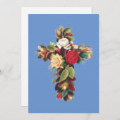 クロスバラ 招待状 (正面/裏面)