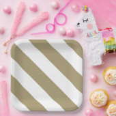 クロスバー紙プレート ペーパープレート (パーティー)