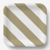 クロスバー紙プレート ペーパープレート (正面)