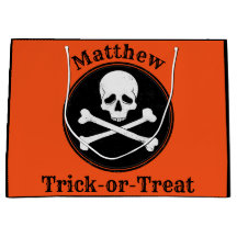 クロスパーソナライズされたボーンハロウィーンバッグ