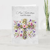 クロスパープルフローラカード カード (正面)