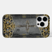 クロスビクトリアンモノグラム iPhoneケース (裏面横)
