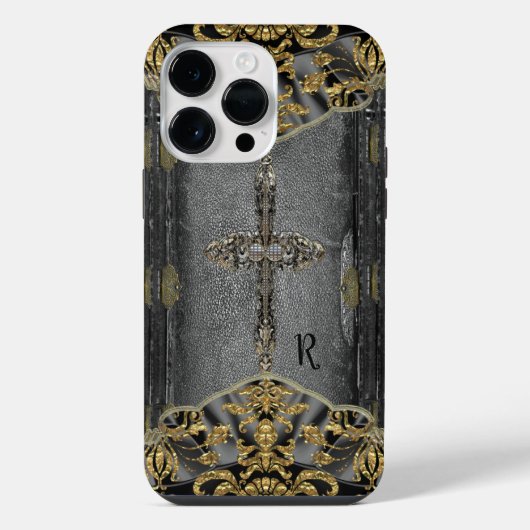 クロスビクトリアンモノグラム iPhoneケース (裏面)