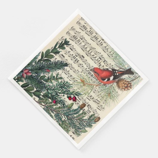 クロスビルミュージカルスコアと松の枝 (コーナー)