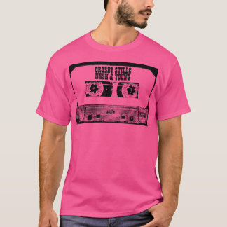 クロスビースチルナッシュヨンカセットテープ Tシャツ