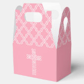 クロスピンクファーストコミューニオンパーティー フェイバーボックス (オープン)