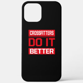 クロスフィットの方が良い – Crossfit iPhone 12 Pro Max ケース