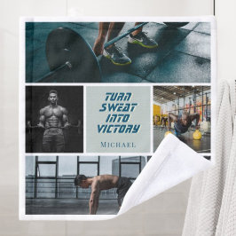クロスフィットネスジムコーチアクセサリーギフト ウォッシュタオル