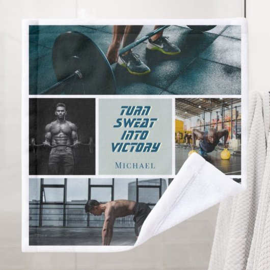 クロスフィットネスジムコーチアクセサリーギフト ウォッシュタオル