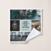 クロスフィットネスジムコーチアクセサリーギフト ウォッシュタオル (ウォッシュタオル)