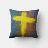 クロスフェイススクリプトブルーパープル クッション (裏面)