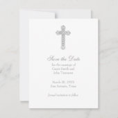 クロスフォトバックで日付を保存 セーブザデート (正面)