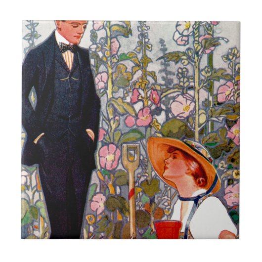 クロスブック40:春と夏1917 タイル (正面)