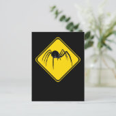 クロスブラックウィドウ注意！ ポストカード (スタンド正面)