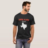 クロスプレインズテキサス州アメリカ州アメリカトラベルテキサス州 Tシャツ (正面フル)
