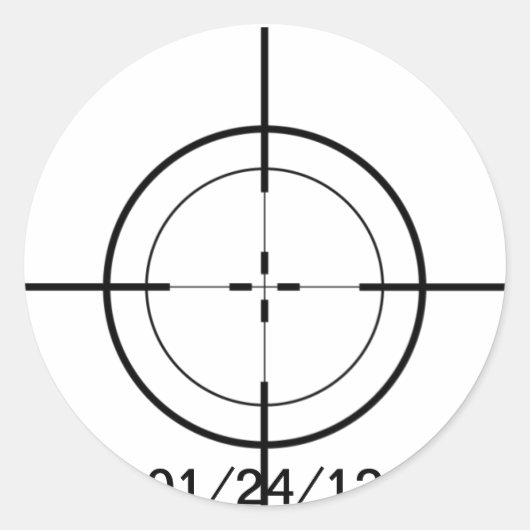 クロスヘア ラウンドシール (正面)