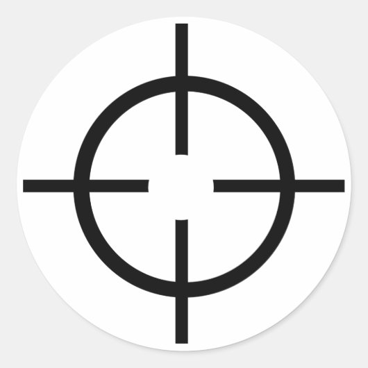 クロスヘア ラウンドシール (正面)