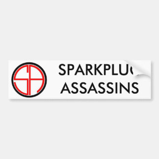 クロスヘアSans、SPARKPLUGASSASSINS バンパーステッカー