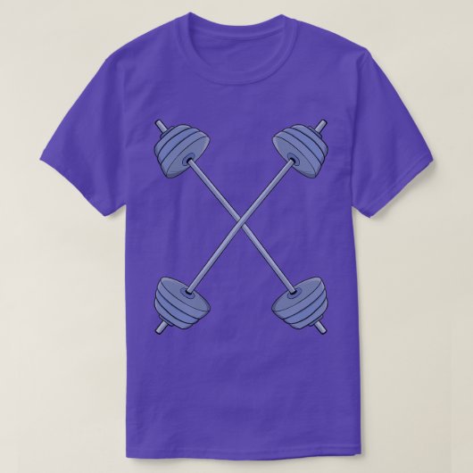 クロスベンチプレスバー Tシャツ (デザイン正面)