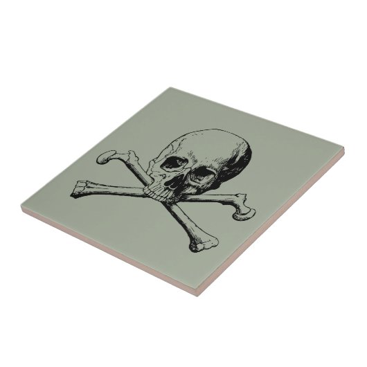 クロスボーンスカル タイル (側面)