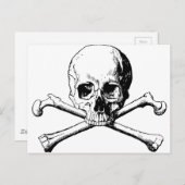 クロスボーンスカル ポストカード (正面/裏面)