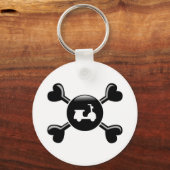 クロスボーンスクーター キーホルダー (正面)