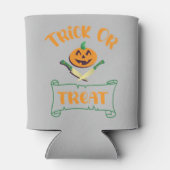 クロスボーンハロウィーンカボチャ顔 缶クーラー (裏面)