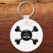 クロスボーン刑事裁判 キーホルダー (正面)