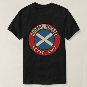 クロスマイケル、スコットランド Tシャツ