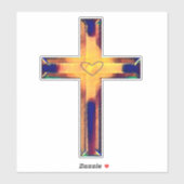 クロスマイハートカラフルクロスシール シール (シート)