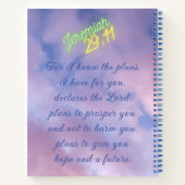 クロスマイハートノートブック ノートブック (裏面)