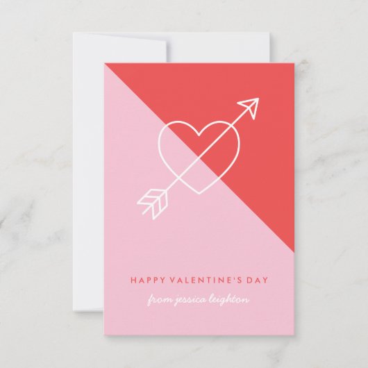 クロスマイハート教室バレンタイン – Berry 招待状 (正面)