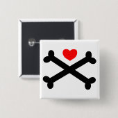 クロスマイハート 缶バッジ (正面&裏面)