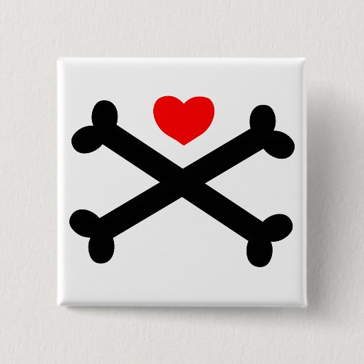 クロスマイハート 缶バッジ (正面)