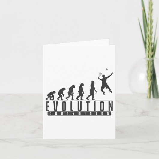 クロスマントン進化スピードミントン カード (正面)