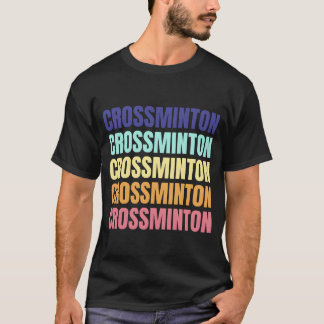クロスミントン スピードバドミントン スピードミントン スポーツ ファミリー Tシャツ