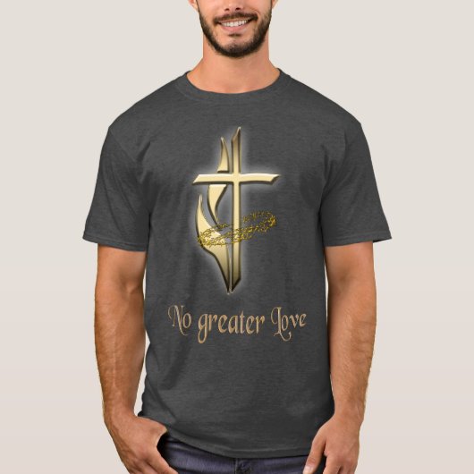 クロスメンズクリスチャンTシャツ Tシャツ (正面)