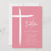 クロスモダンガールズバプテスマ招待状 招待状 (正面)