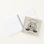 クロスモダンクラブネームゴルフ ノートブック (内部)