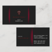 クロスモダン・ビジネス・カード 名刺 (正面/裏面)