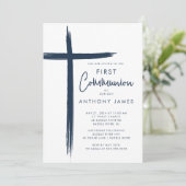 クロスモダン・ボーイズ・ファースト・コミュニオン 招待状 (スタンド正面)
