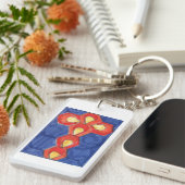 クロスモチーフキーチェーン キーホルダー (正面右)