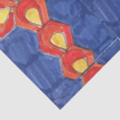 クロスモチーフティッシュペーパー 薄葉紙 (詳細)