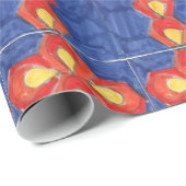 クロスモチーフ光沢ラッピング紙 ラッピングペーパー (ロールコーナー)