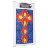 クロスモチーフA4クリップボード クリップボード (右)