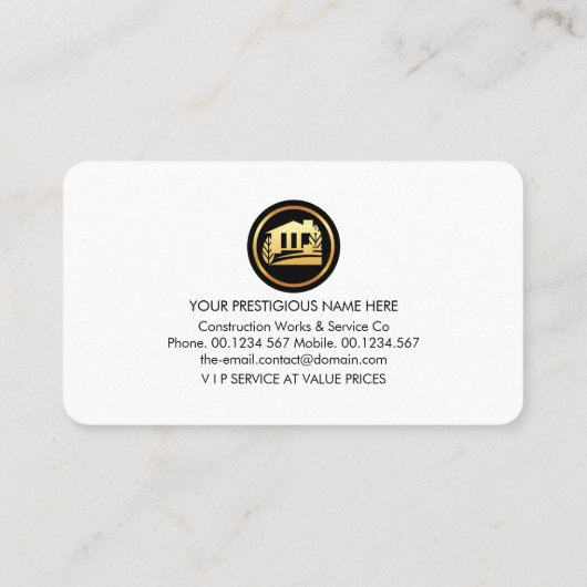 クロスラインズホーム修理 名刺 (裏面)