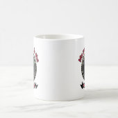 クロスラクロススティックボールパッションスポーツゲーム コーヒーマグカップ (中央)
