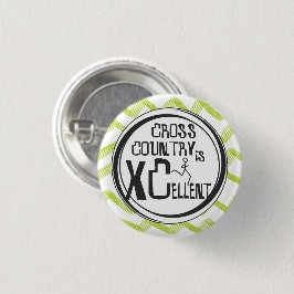 クロスランニングカントリーのXCellent © 缶バッジ