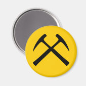 クロスロックハンマー磁石 マグネット (正面/裏面)