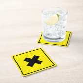 クロスロードスクエア紙コースター スクエアペーパーコースター (インサイチュ)